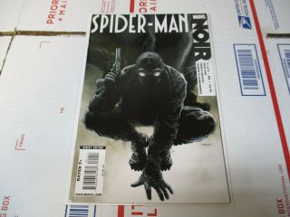 First Printing 2009 Marvel Comic Book Spider - Man Noir 1 Spider - Verse Bagged