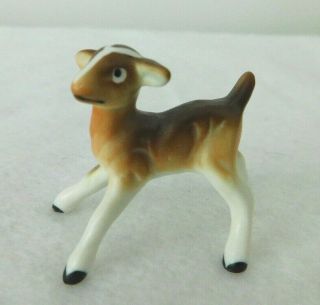 Bone China Miniature Goat Kid Billy Figurine Very Cute Japan