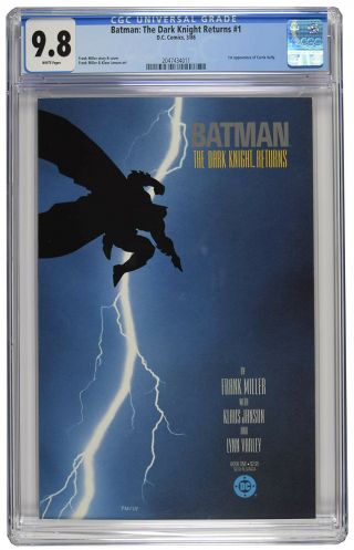 Batman: The Dark Knight Returns 1 Cgc 9.  8 White 1st Carrie Kelly - 1st Print