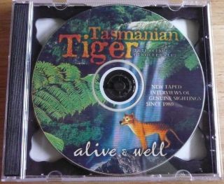 Interviews Of Tasmanian Tiger Sightings On Cd - An Unique Record Of Sightings