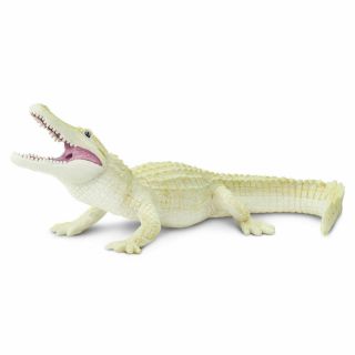 Wild Safari Wildlife White Alligator Safari Ltd Animal Educational Toy Figure