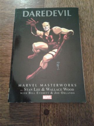 Marvel Masterworks,  Daredevil Vol.  1,  Tpb,  Rare,  Out Of Print