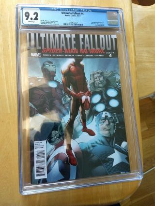 Ultimate Fallout 4 Cgc 9.  2 1st Appearance Of Miles Morales