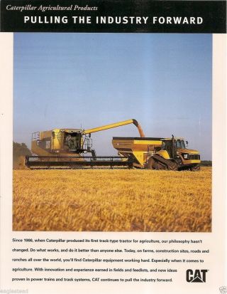 Farm Equipment Brochure - Caterpillar - Mobil - Trac Challenger Lexion 97 (fb421)