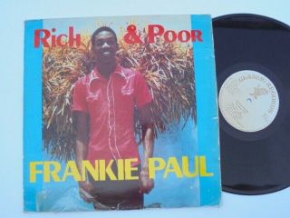 Frankie Paul Rich And Poor Classic Uk Deep 80 