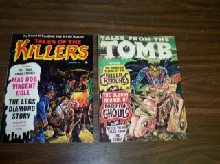 Tales From The Tomb Vol 2 6 (6.  0) & Tales Of The Killers Vol 1 10 (6.  0 Fine)