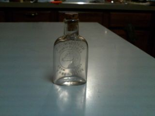 ANTIQUE MEDICINE BOTTLE HUMPHREY ' S HOMEOPATHIC VETERINARY & PICTURE OF HORSE 3