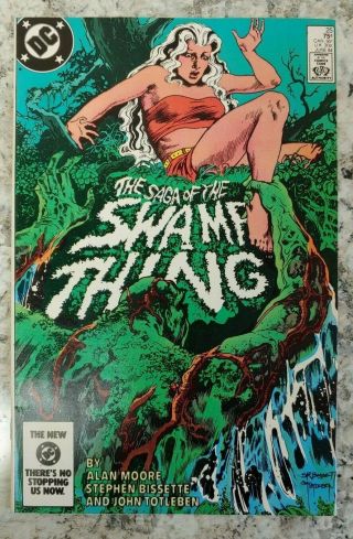 Swamp Thing 25 - 1st John Constantine Cameo - Vf -