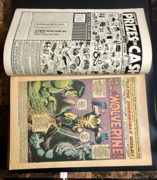 The Incredible Hulk 181 1st Wolverine Marvel silver age 2