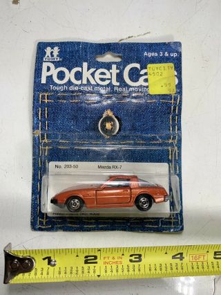 Tomy Pocket Cars Mazda Rx - 7