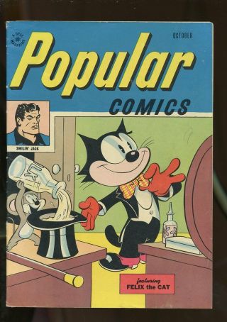 Popular Comics 140 Very Good,  4.  5 Felix The Cat 1947 Dell Comics