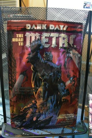Dark Days The Road To Metal Dc Hardcover Scott Snyder Batman Who Laughs Jim Lee