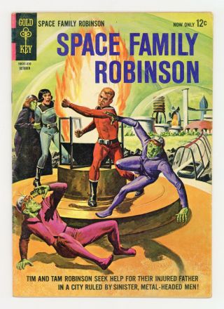 Space Family Robinson (gold Key) 10 1964 Vg/fn 5.  0