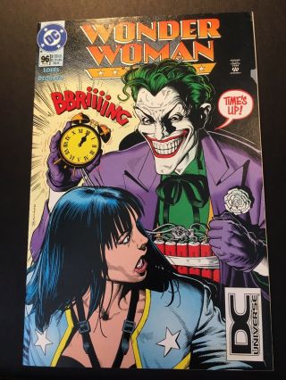 Wonder Woman 96 And 97 Bolland Joker Dcu Variants,  Copies