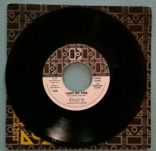 The Doors (Jim Morrison) Light My Fire [Vinyl 45] Rare Promo Official Release 8