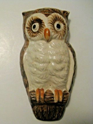 Vintage Collectible Owl Wall Pocket Made In Japan Check This Out