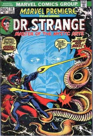 Marvel Premiere 10 (1973) Doctor Strange - No Stock Images