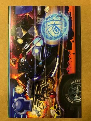 Cosmic Ghost Rider Destroys Marvel History 1 Signed Greg Horn Cover B With