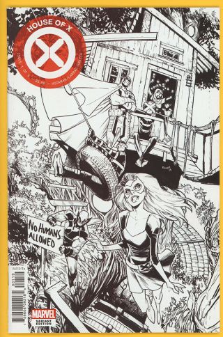 House Of X 1 Humberto Ramos Party Sketch Variant Nm 2019