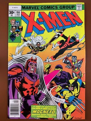 Uncanny X - Men 104 (1978 Marvel Comics) Magneto Appearance