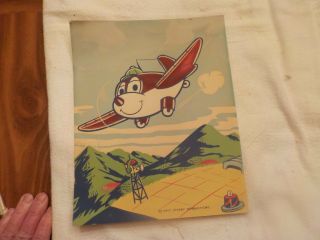 Vintage Walt Disney Productions Pedro Cartoon Little Airplane 8 X 10 Picture
