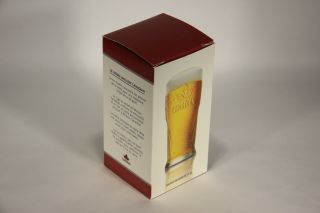 L009602 Beer Glass / Molson Canadian / Boxed - Fr / Canada / Embossed