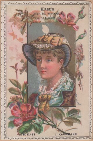 Victorian Trade Card - Kast 