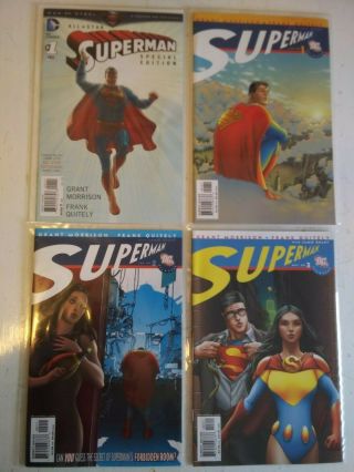 All Star Superman,  Issues 1 - 12,  Very Fine Plus To Near