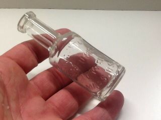 Small Antique E.  W.  Hoyt Perfumers Bottle,  Lowell Mass.