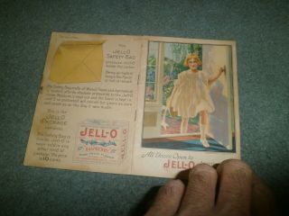 Early Jello Advertising Booklet