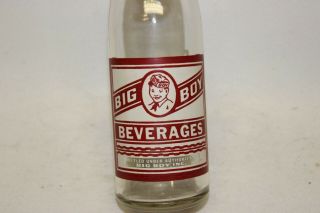 Big Boy Beverages Soda Bottle,  Double Cola Bottling,  Phoenix,  Arizona