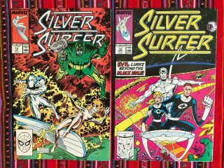 6 Silver Surfer 11,  12,  13,  15,  16,  17 1988 Marvel Comics MINT/NM Soul Stones 3