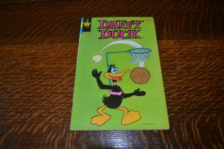 Whitman Daffy Duck Comic 129 - Parody Of Sherlock Holmes (1980) Pre - Pack Vf/nm