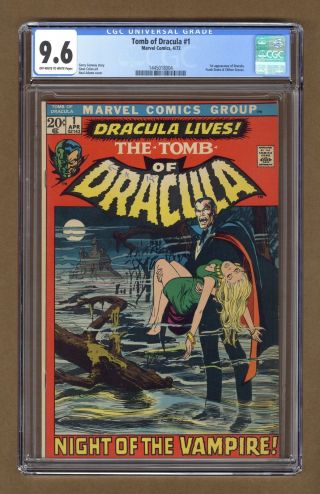 Tomb Of Dracula (1st Series) 1 1972 Cgc 9.  6 1445018004