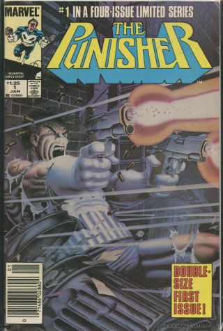 Marvel Comics Punisher (1986) 1 - 5 Complete Set