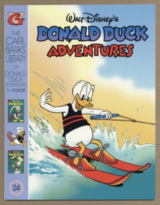 Carl Barks Library (donald Duck Adventures) 24 1995 Fn/vf 7.  0