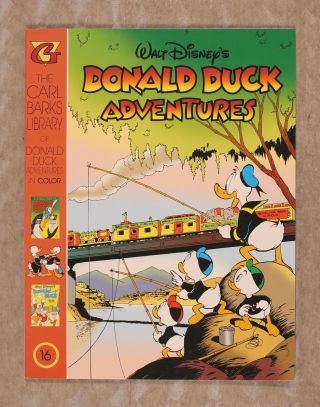 Carl Barks Library (donald Duck Adventures) 16 1995 Fn/vf 7.  0
