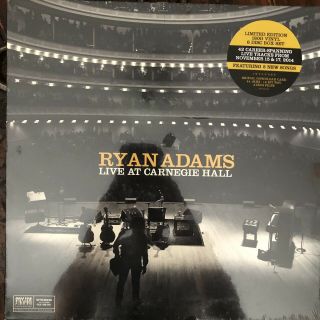 Ryan Adams Live At Carnegie Hall 6lp Vinyl Set Rare First Press
