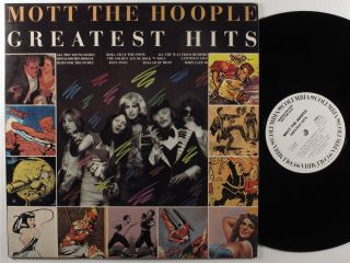 Mott The Hoople Greatest Hits Columbia Lp Vg,  /nm Wlp