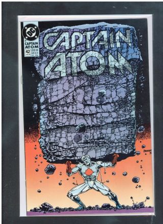 Captain Atom 42 Nm - 9.  2 1st Death In Dcu Unlimited $7