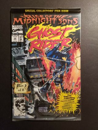 Ghost Rider 28 1st Appearance Of Midnight Sons & Lilith Nm Hulu