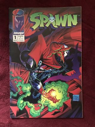 Image Comics (1992) Spawn 1 Vf/nm Key Issue 1st Appearance Spawn Movie Coming