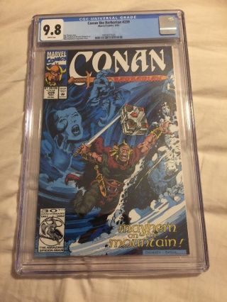 Conan The Barbarian 259 1992 Cgc 9.  8