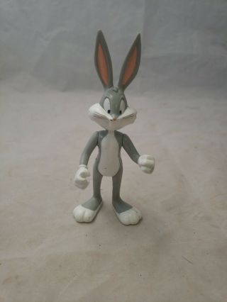 Vintage 1993 Bugs Bunny Warner Bros Poseable Plastic Figure Toy Pvc (c6)