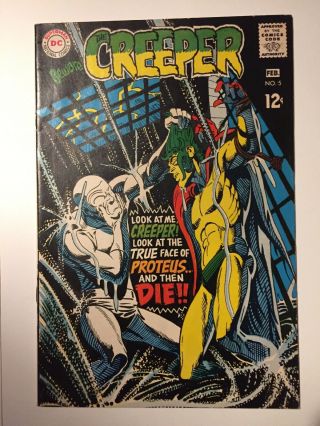 Beware The Creeper 3 — Dc Comics 1969 — Vf/nm —