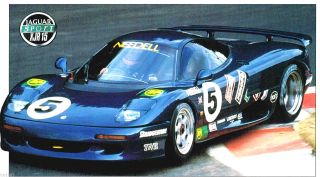 1991 Jaguar Xjr - 15 / Xjr15 Racing Spec Sheet / Brochure