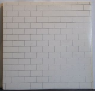 PINK FLOYD The Wall UK 2 - LP,  Sticker - Roger Waters David Gilmour Prog 4