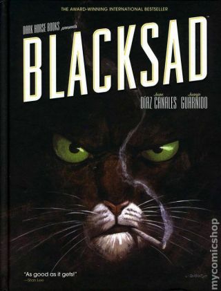 Blacksad Hc (dark Horse) 1 - Rep 2010 Fn Stock Image