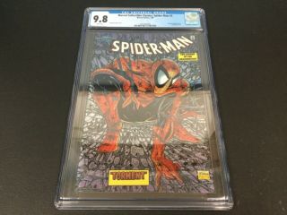 Marvel Collectible Classics 2 Spider - Man 1 Chromium Cover Cgc 9.  8 Mcfarlane