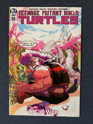 Teenage Mutant Ninja Turtles 95 1:10 Variant Nm 1st Jennika Turtle Idw Comics